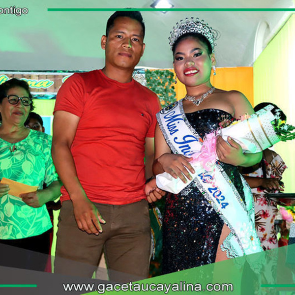 Coronan a Señorita Indígena y Señorita Simpatía 2024 en Contamana