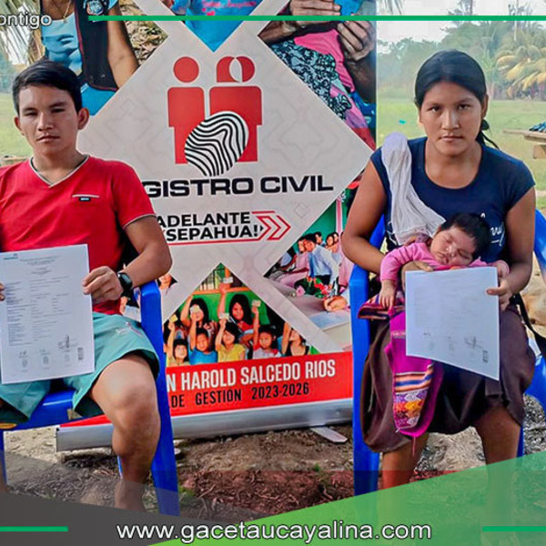 Exitosa campaña de identificación beneficia a familias en Sepahua