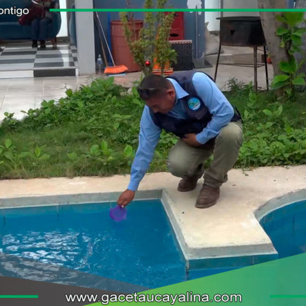 Clausuran piscina durante operativo en Callería