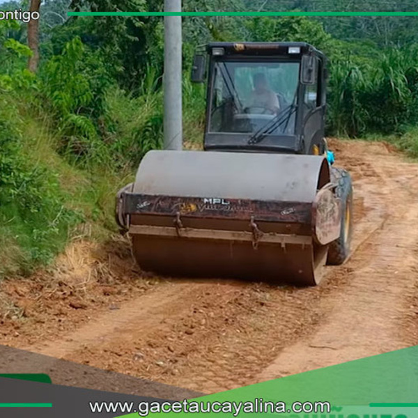 Municipalidad de Provincial de Ucayali mejora calles para tránsito seguro y ordenado