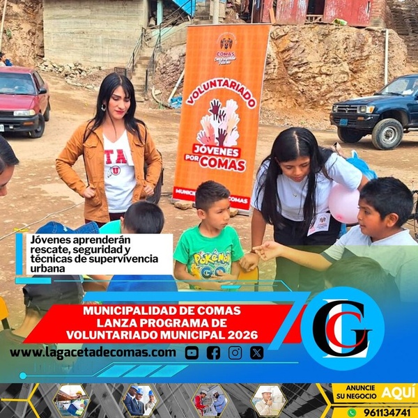 Municipalidad de Comas lanza programa de voluntariado municipal 2026