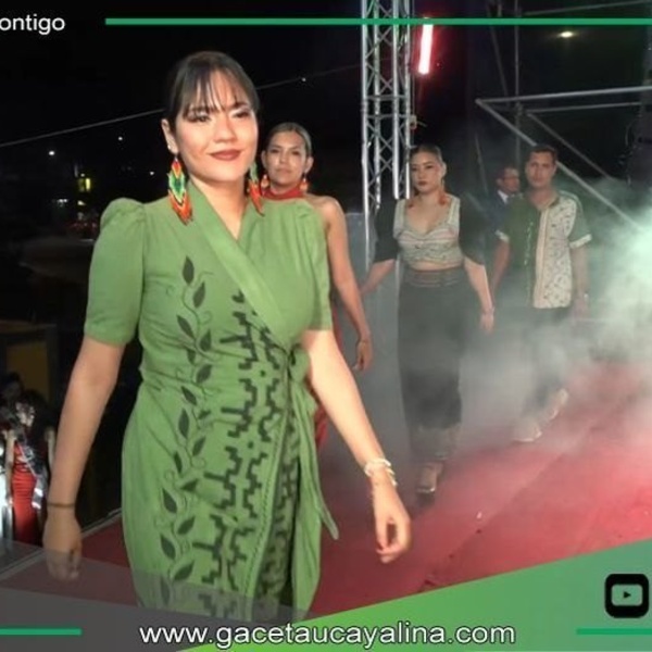 Diseñadores amazónicos brillaron en lanzamiento del Viva Pucallpa 2025