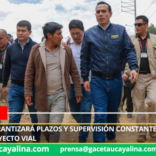 Presidente Jerí impulsa reactivación de carretera estratégica que unirá Jauja con la Selva