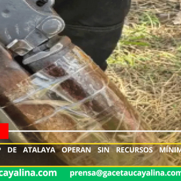 Comisarías PNP de Atalaya operan sin recursos mínimos para seguridad