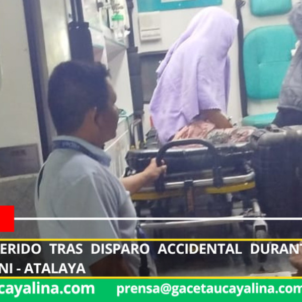 Comunero herido tras disparo accidental durante jornada de caza en Pucani - Atalaya