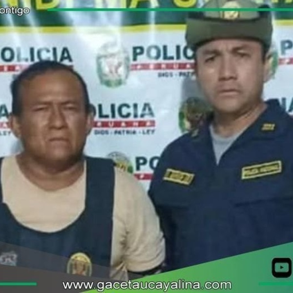 Detienen a regidor de Manantay acusado de tala ilegal en Yarinacocha