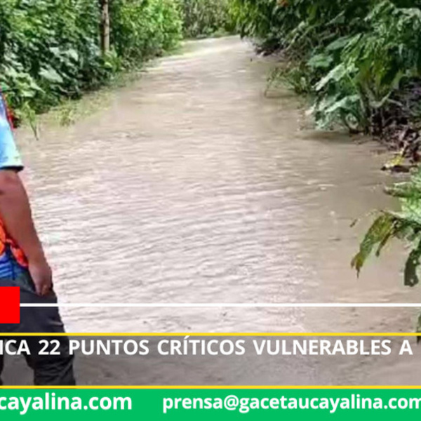 Cusco identifica 22 puntos críticos vulnerables a huaicos por lluvias