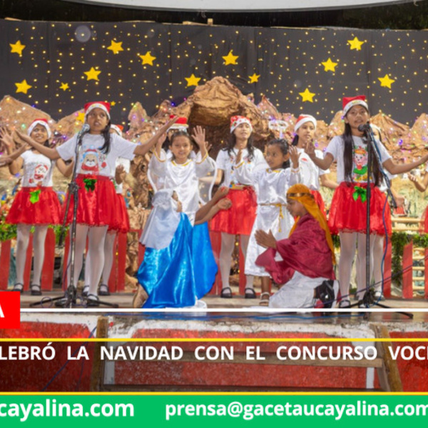 Contamana celebró la Navidad con el concurso Voces que Unen Corazones 2025
