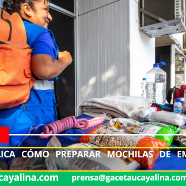 EsSalud explica cómo preparar mochilas de emergencia ante sismos
