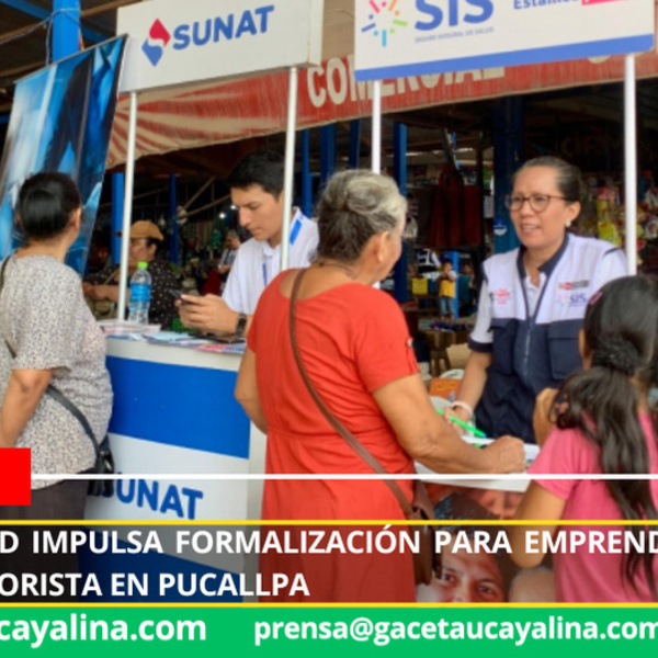 Municipalidad impulsa formalización para emprendedores del mercado minorista en Pucallpa