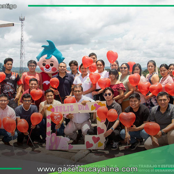 Municipalidad de Atalaya celebra Día del Amor y Amistad