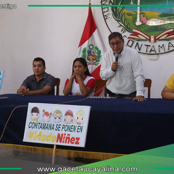 Inauguran servicio “Juguemos” para la niñez en la ciudad de Contamana