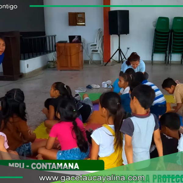 DEMUNA lanza “Juguemos 2025” para fortalecer bienestar infantil en Contamana