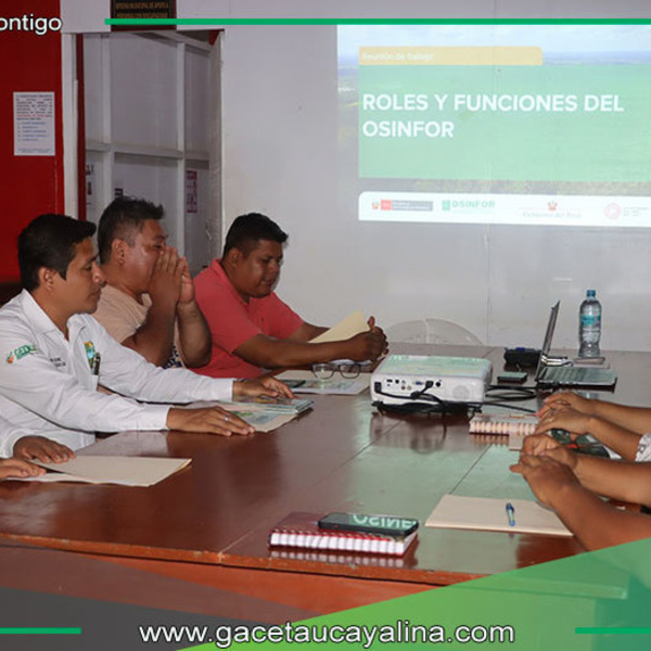 Municipalidad de Ucayali y OSINFOR fortalecen gestión sostenible de bosques