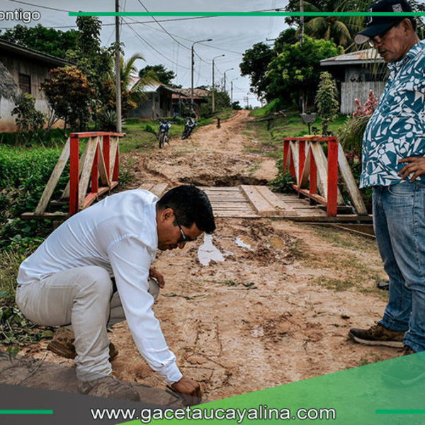 Municipalidad de Ucayali - Contamana inicia trabajos en calle Roldan Tuesta