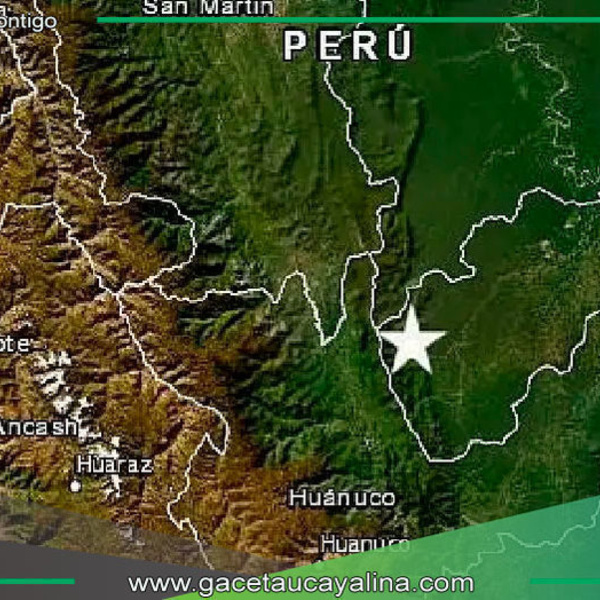 Sismo de 4.6 remeció Padre Abad Ucayali esta mañana 