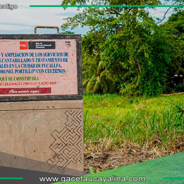 MPCP instala placas de señalización en terrenos destinados al proyecto integral de agua y desagüe