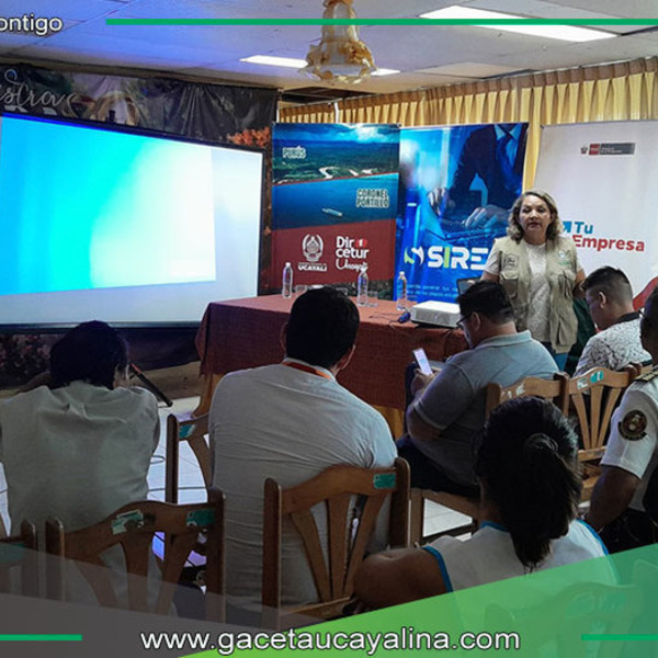 Dircetur promueve formalización del turismo en Ucayali