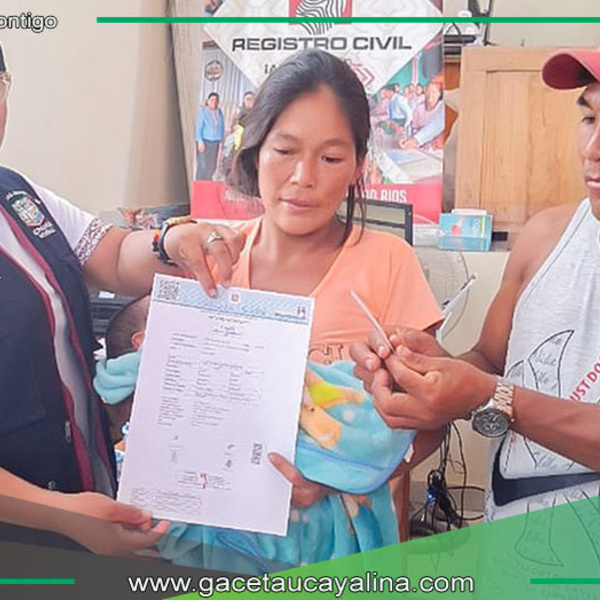 Sepahua implementa trámite virtual para inscripción de nacimiento y DNI