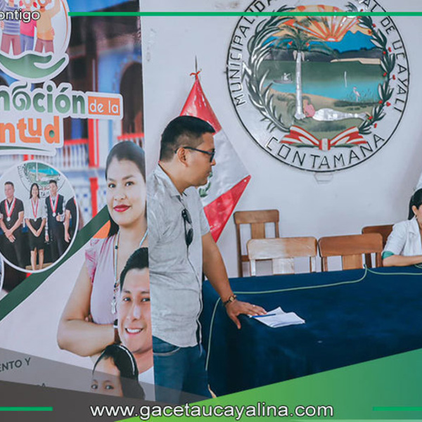 Municipalidad coordina con nuevas juntas directivas juveniles en Contamana