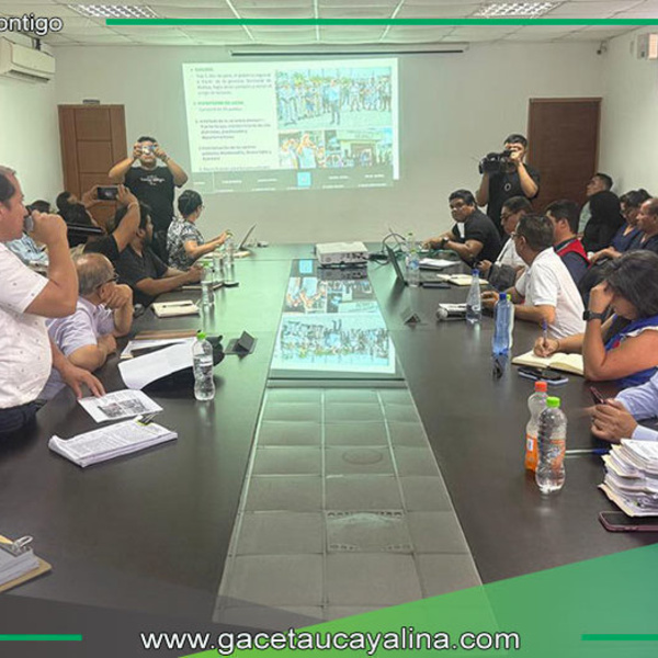 Atalaya expone conflicto vial en sesión regional