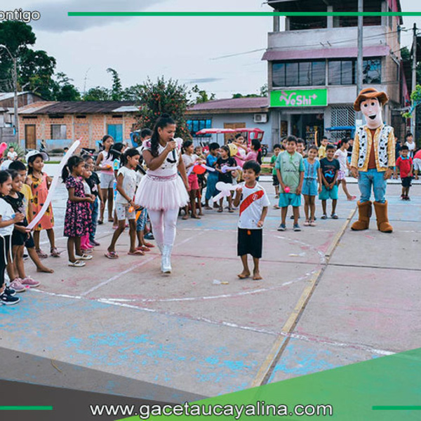“MIBADIV” transforma Contamana con juegos y sonrisas
