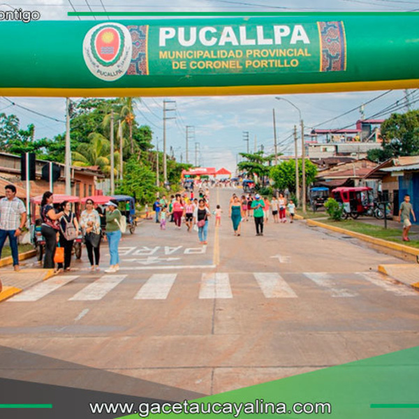 Pavimentarán Salaverry y Aviación en la Provincia de Coronel Portillo