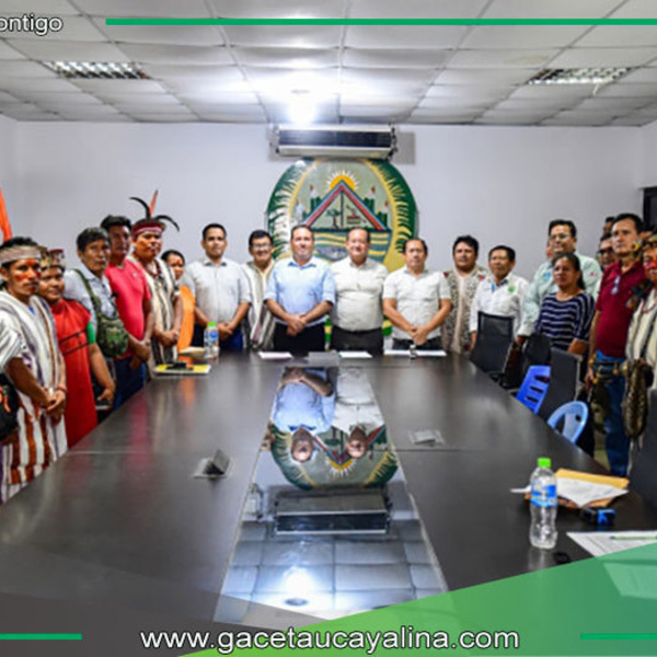 Gobernador Gambini presentó avances de obras clave en Atalaya