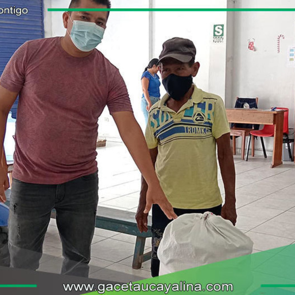 Entregan canastas básicas a pacientes con tuberculosis en Contamana