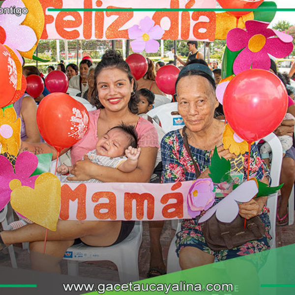 Municipalidad de Atalaya celebró Día de la Madre con gran jornada