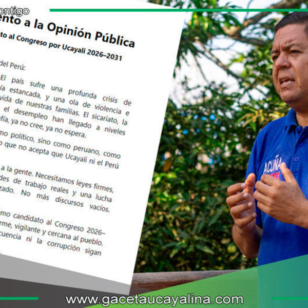 Edwin Miranda promete lucha frontal contra crimen y corrupción