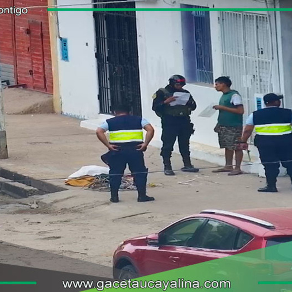 Cámaras municipales permiten rápida intervención ante robo en Pucallpa