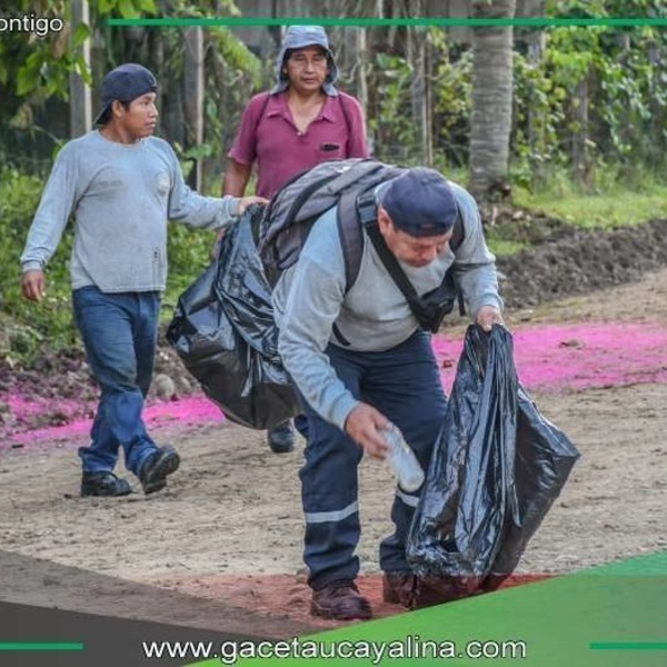 Municipalidad de Sepahua lidera jornada ambiental con participación comunitaria activa