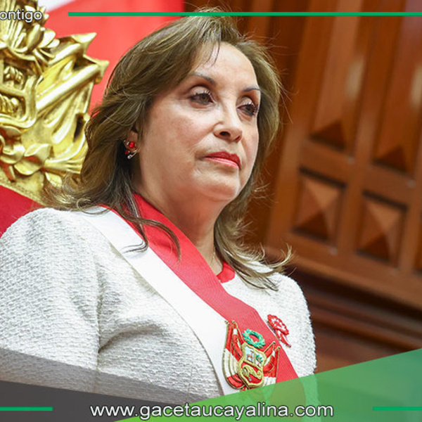 La presidenta habló de ucayali, pero no dijo nada