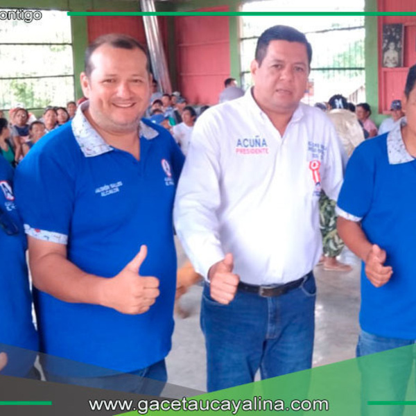 Edwin Miranda recibe respaldo masivo en Yarinacocha, Ucayali