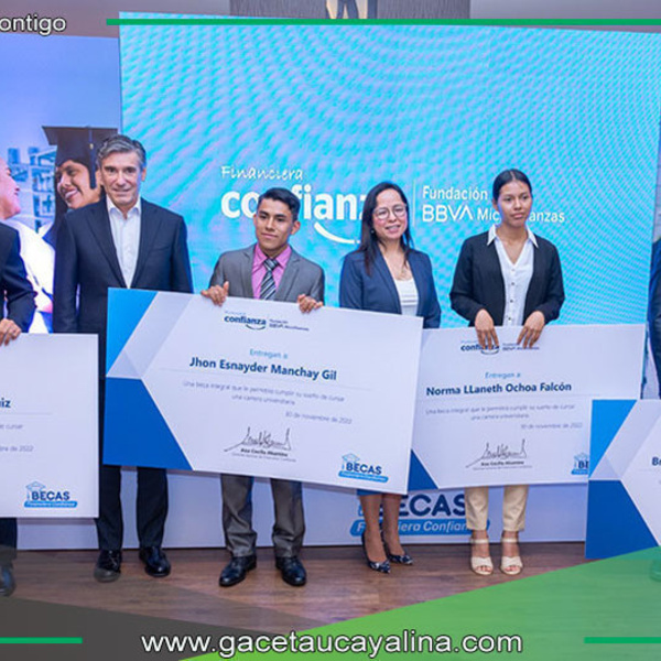 Financiera confianza lanza convocatoria nacional de becas para hijos de emprendedores
