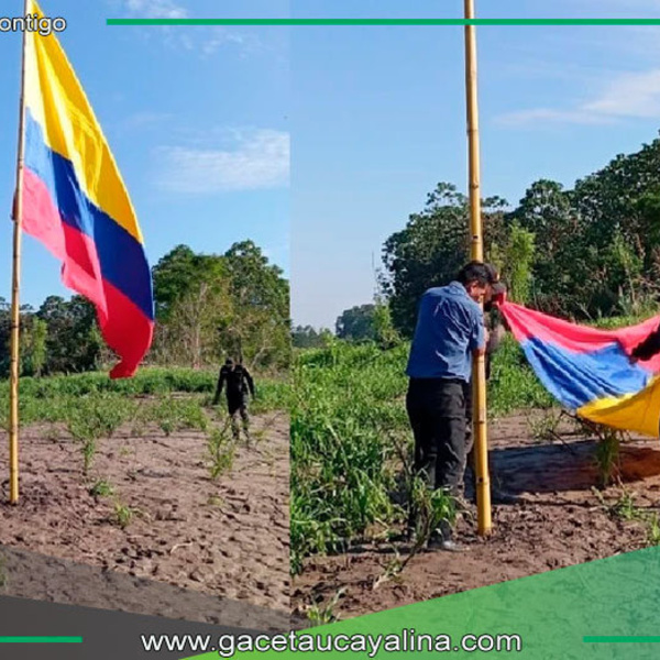 Retiran bandera colombiana izada en isla peruana Santa Rosa