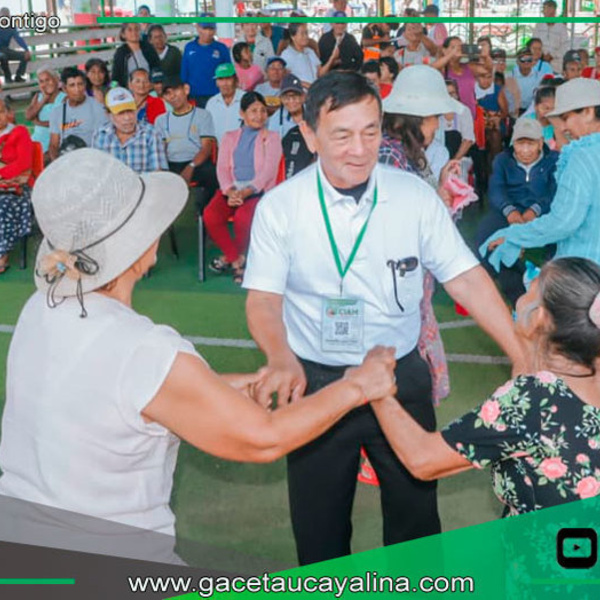 Contamana celebra Día del Adulto Mayor con integración y alegría