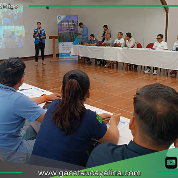 Continúan acciones para conservar las fuentes hídricas que abastecen con agua potable a Pucallpa