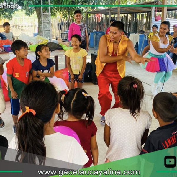 Niños de Santa Rosa celebraron aniversario con programa MIBADIV