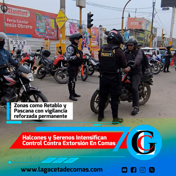 Seguridad ciudadana avanza con patrullajes conjuntos y tecnología biométrica