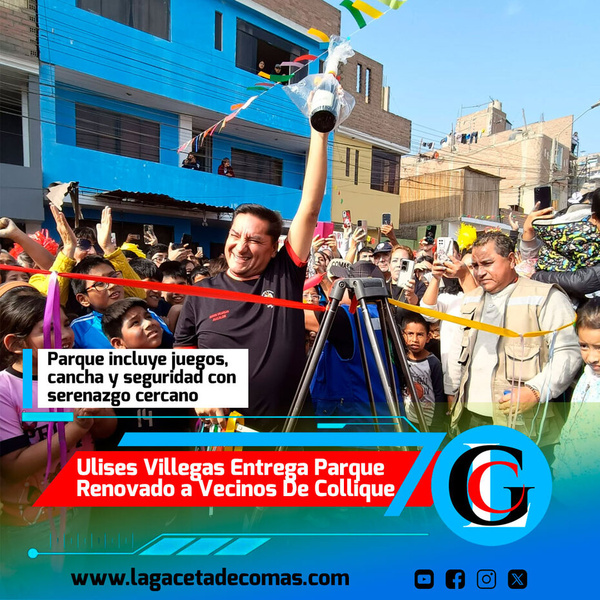 Parque Manuel Gonzales Prada es inaugurado tras remodelación total en Comas