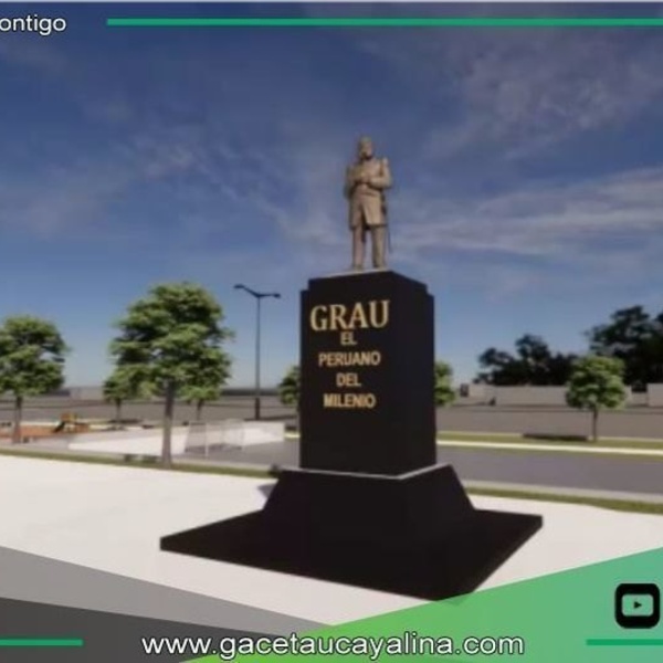 Plaza del A.H. 9 de Octubre llevará nombre Miguel Grau en Pucallpa