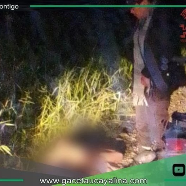 Serenazgo de Sepahua intervino a conductor ebrio en barrio San Miguel