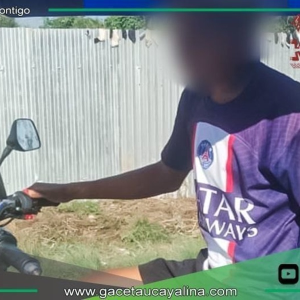 Serenazgo de Sepahua intervino a menor que conducía mototaxi