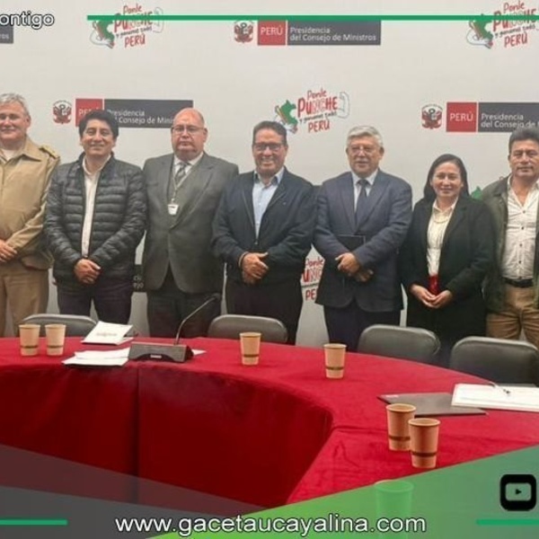 PCM lidera mesa técnica para proteger el meandro de Parahuashá Pucallpa