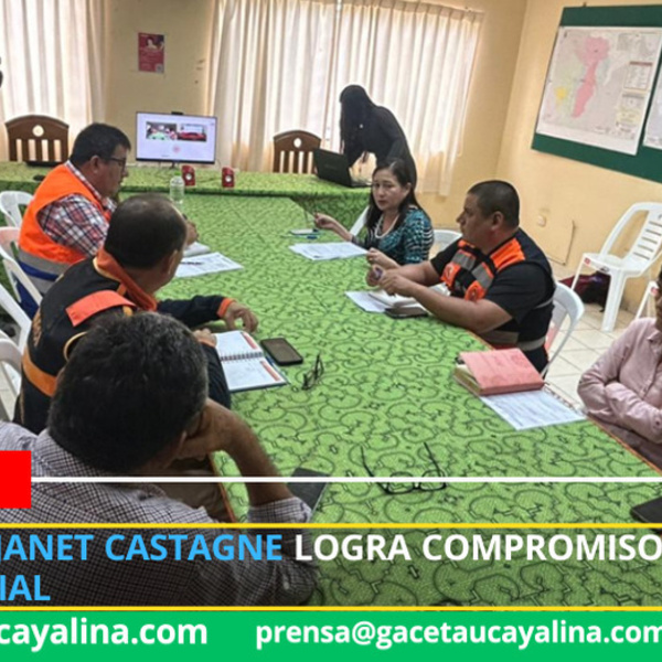Gestión de Janet Castagne logra compromisos clave ante riesgo fluvial