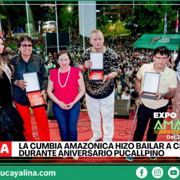 Pucallpa celebró sus 126 años con una gran fiesta amazónica