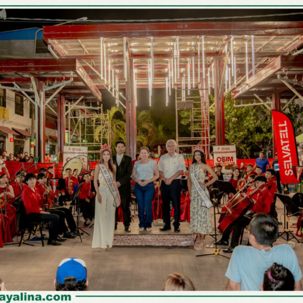 Pucallpa cierra su Semana Jubilar 2026 con música y fuegos artificiales