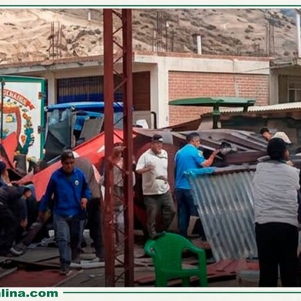 Junín: mujer de 74 años muere tras colapso de coliseo